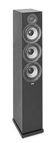 ELAC Debut 2.0 Standlautsprecher F6.2, Box für Musikwiedergabe über Stereo-Anlage, 5.1 Surround-Soundsystem, exzellenter Klang und hochwertiges Design, 3-Wege Lautsprecher im Sale